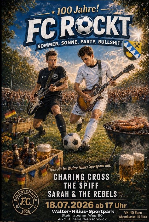 S&TR – Live @100 Jahre FC 26 Erkenschwick, 18.07.2026